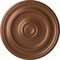 Ekena Millwork Kepler Traditional Medallion (For Canopies up to 5 1/4"), 23 5/8"OD x 1 3/4"P, Polished Copper CM24KPPOS - alternate 1